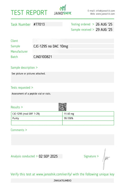 CJC-1295 no DAC & Ipamorelin