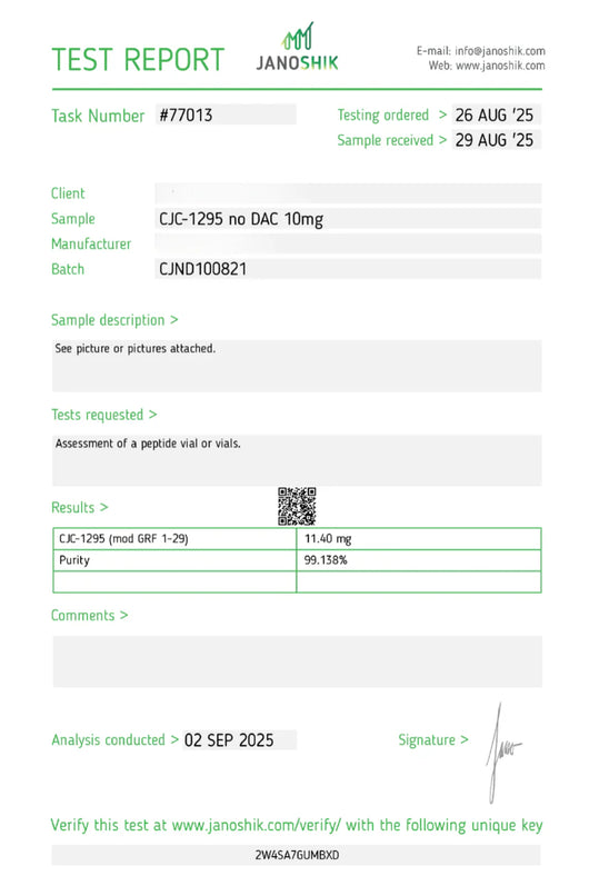 CJC-1295 no DAC & Ipamorelin